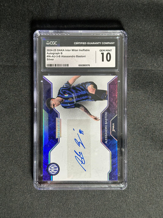 Alessandro Bastoni Autograph 7/15 - DAKA Inter Milan 2024/25