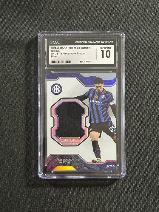 Alessandro Bastoni Patch 13/45 CGC10 - DAKA Inter Milan 2024/25