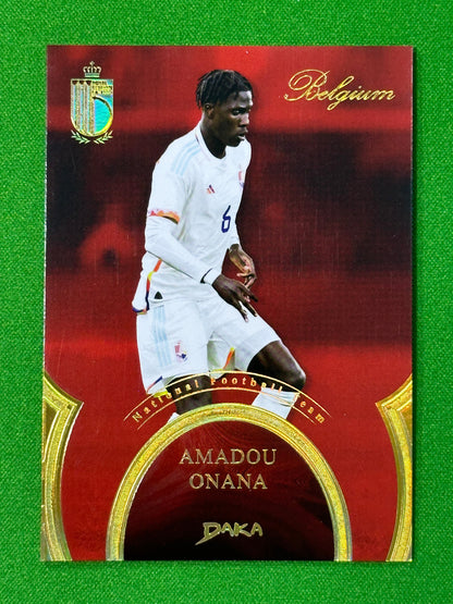 Amadou Onana 15/25 - DAKA Belgium 2022/23 Front