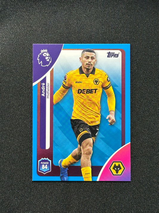 Andre Blue Parallel Base - Topps Premier League 2026