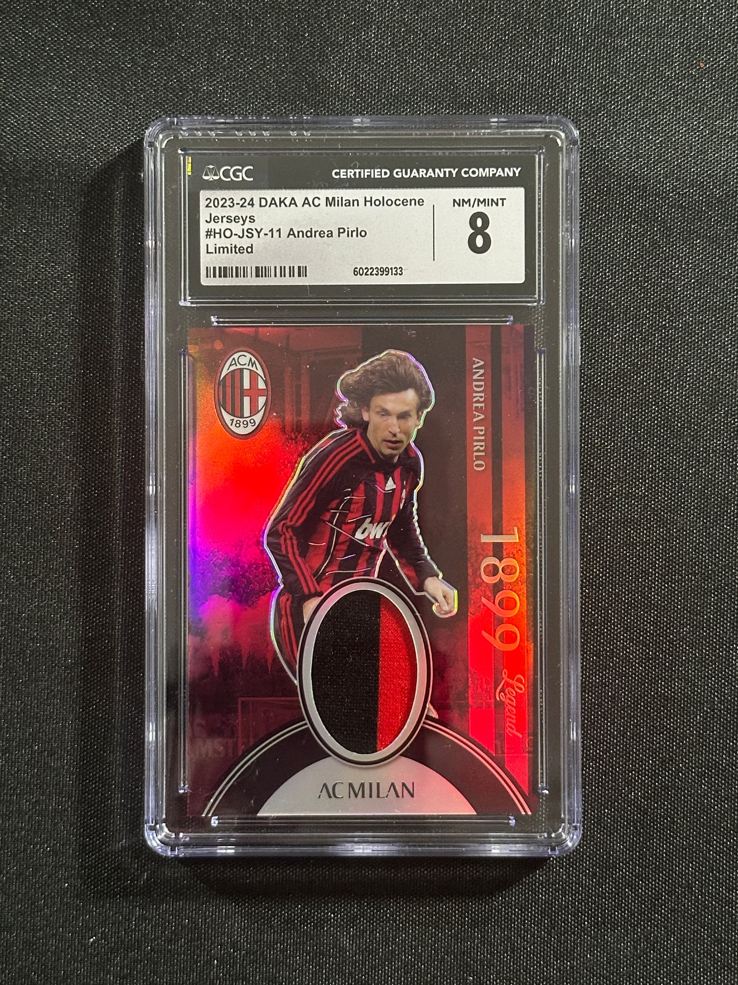 Andrea Pirlo Patch 51/70 CGC8 - DAKA AC MIlan 2023/24