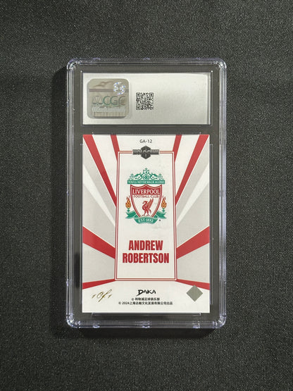 Andrew Robertson Numbered Parallel 1/1 CGC10 - DAKA Liverpool 2023/24