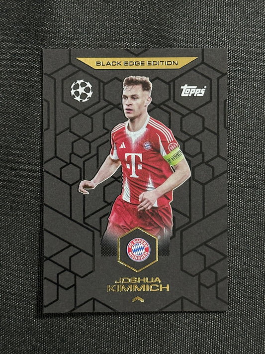 BE 6 Joshua Kimmich Bayern München Black Edge Edition - Topps Match Attax 2025/26