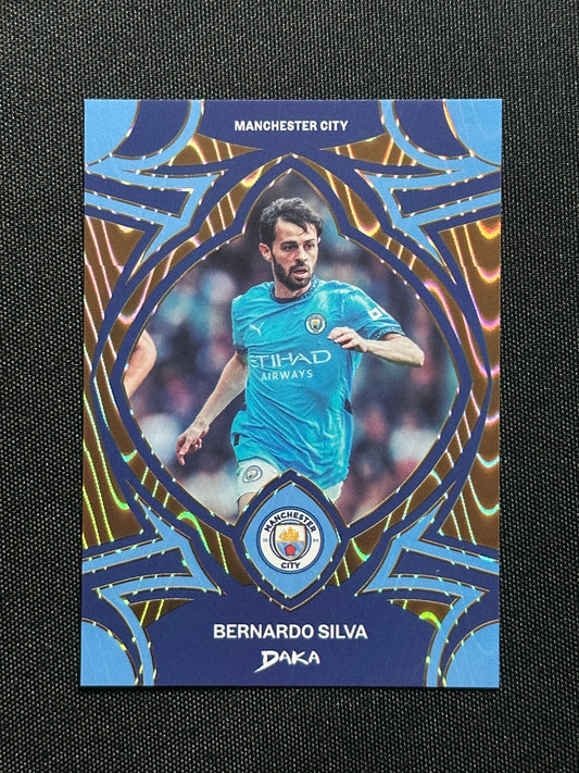 Bernardo Silva Numbered Parallel 09/25 - Daka Manchester City Top Audience 2024/25