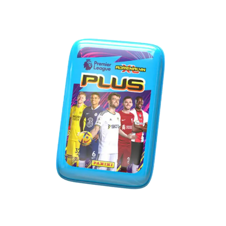 블루 Pocket Tin - Panini Premier League Adrenalyn XL PLUS 2023