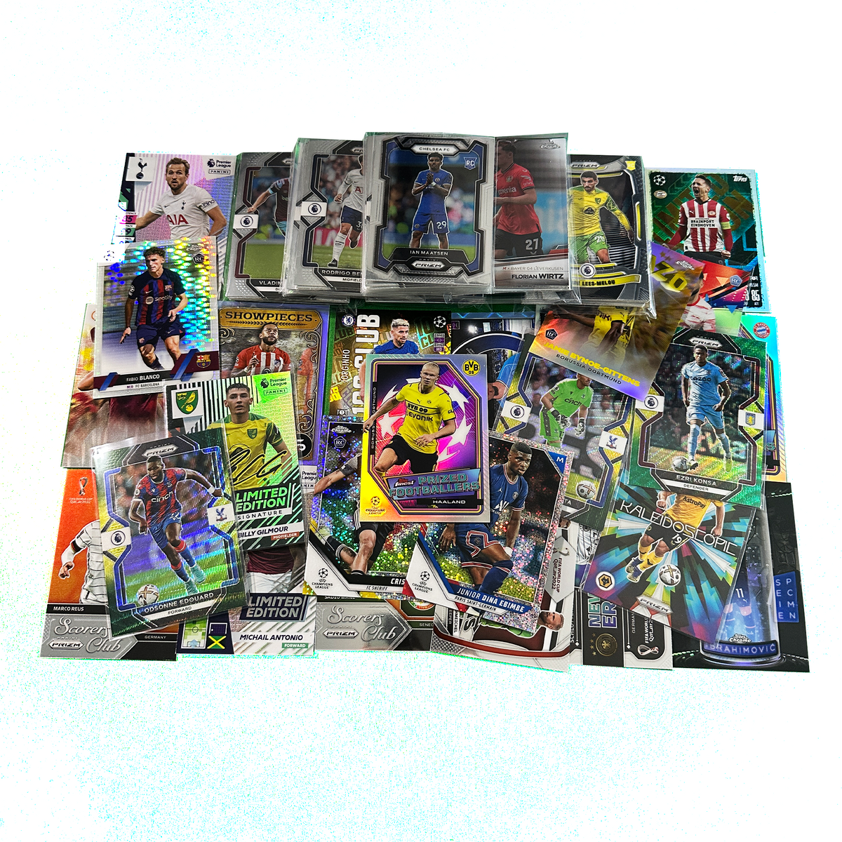 100 x Football Card Bundle (Mix of Hobby / Retail) – LukeSolve.com