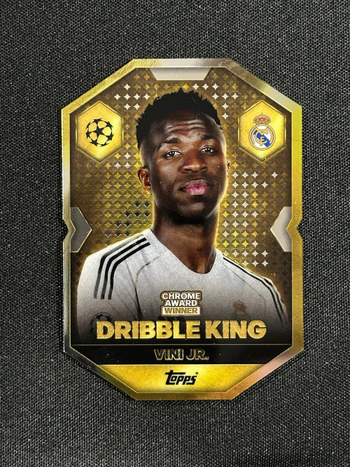 CA 15 Vini Jr. Real Madrid Chrome Shield - Topps Match Attax 2025/26