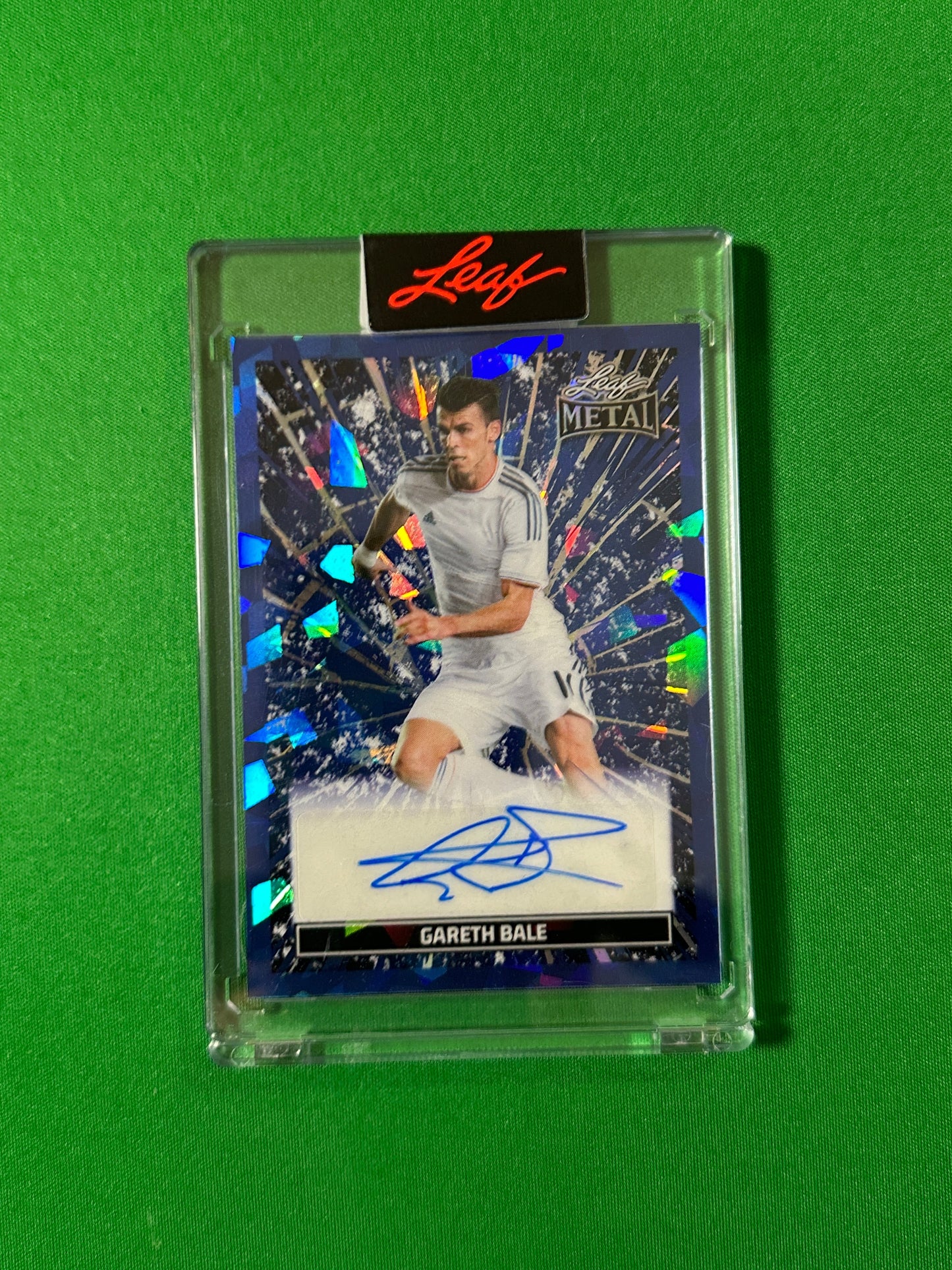 Gareth Bale Autograph 6/6 Real Madrid C.F. Leaf Glory of the Game 2026 football card Front