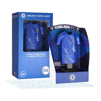 Chelsea 24/25 Home Shirt Collectible with packaging and decal sheet