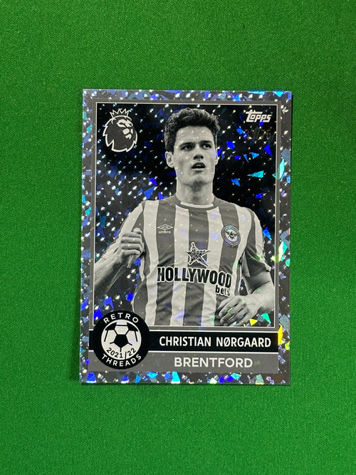 Christian Norgaard Numbered Parallel 33/75 - Topps Premier League 2026