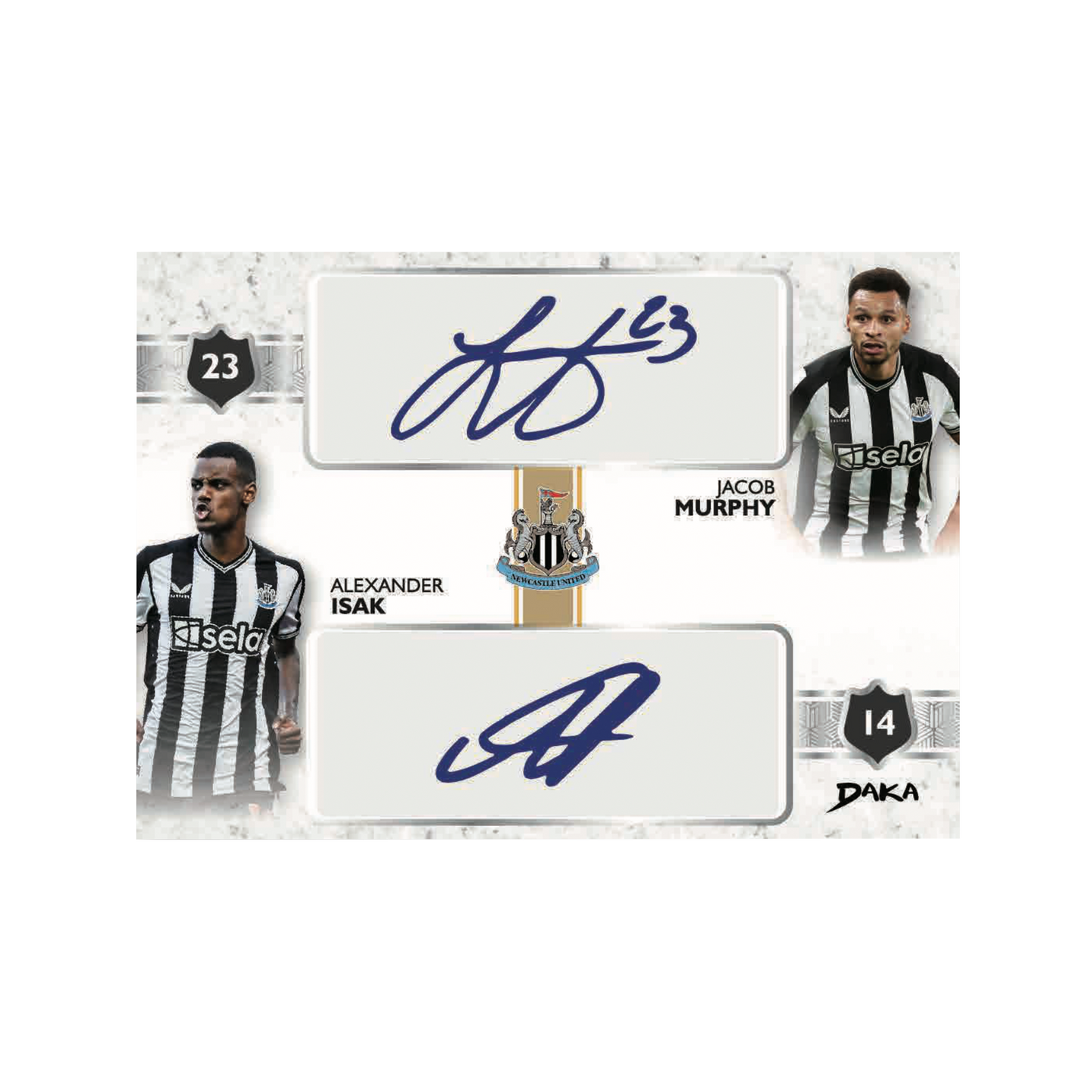 DAKA Newcastle United 2023-24 Hobby Box Case (10 x Boxes)