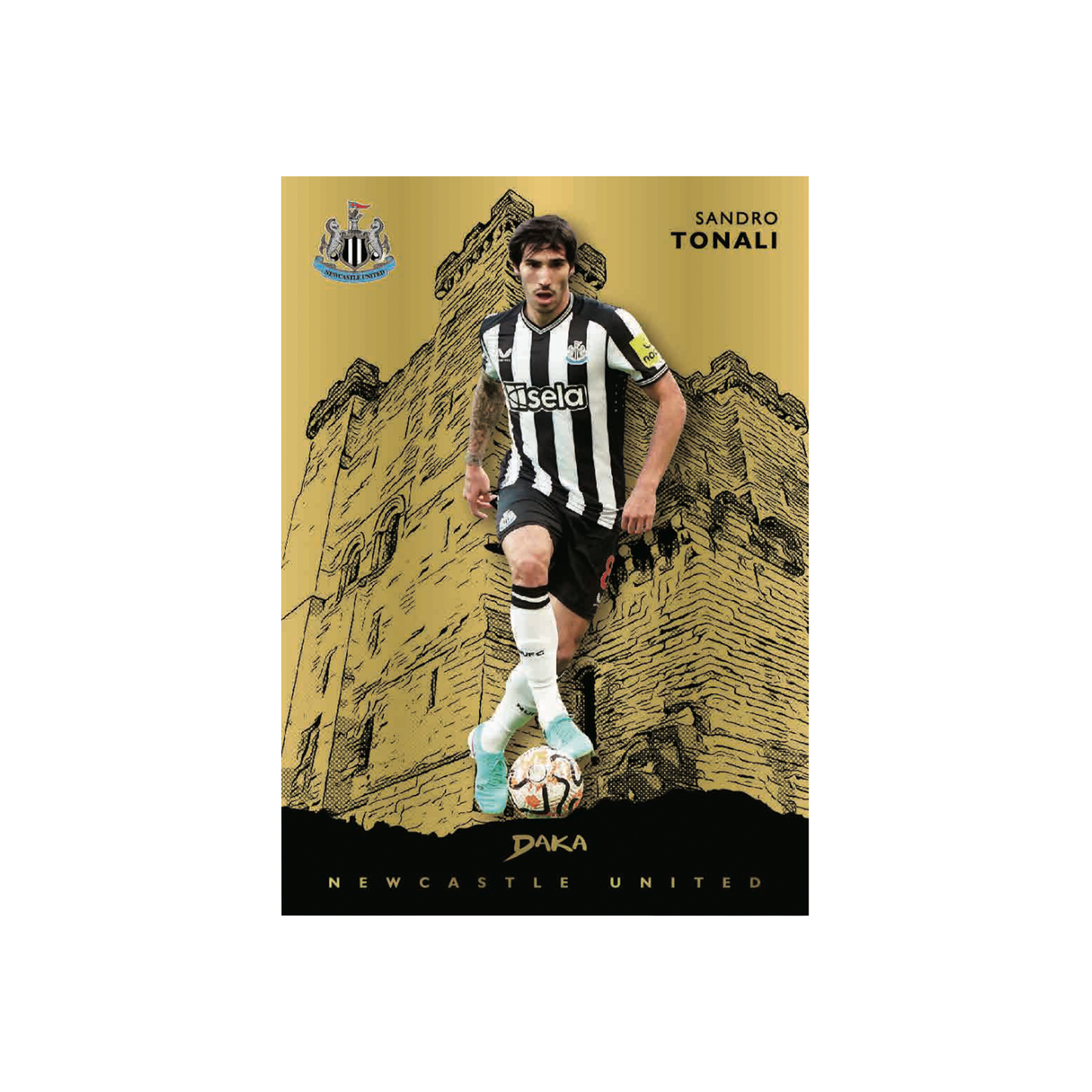 DAKA Newcastle United 2023-24 Hobby Box Case (10 x Boxes)