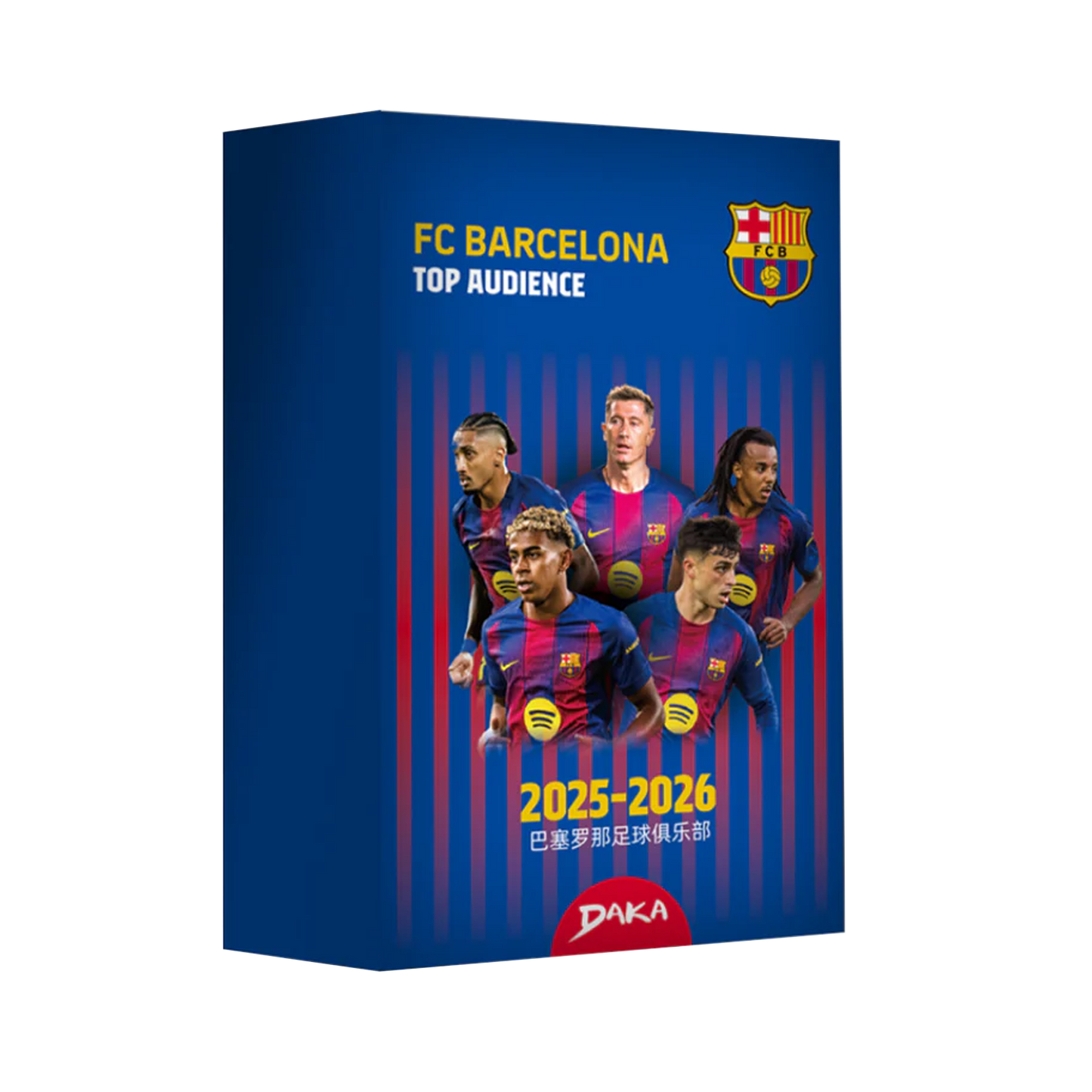DAKA FC Barcelona 2025-26 Hobby Box (Top Audience)