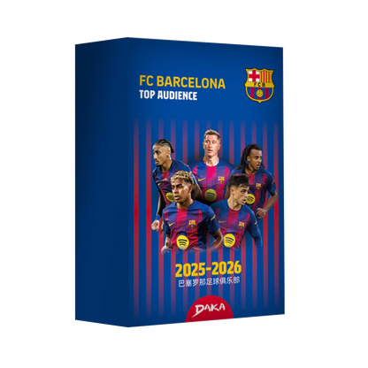 DAKA FC Barcelona 2025-26 Hobby Box (Top Audience)