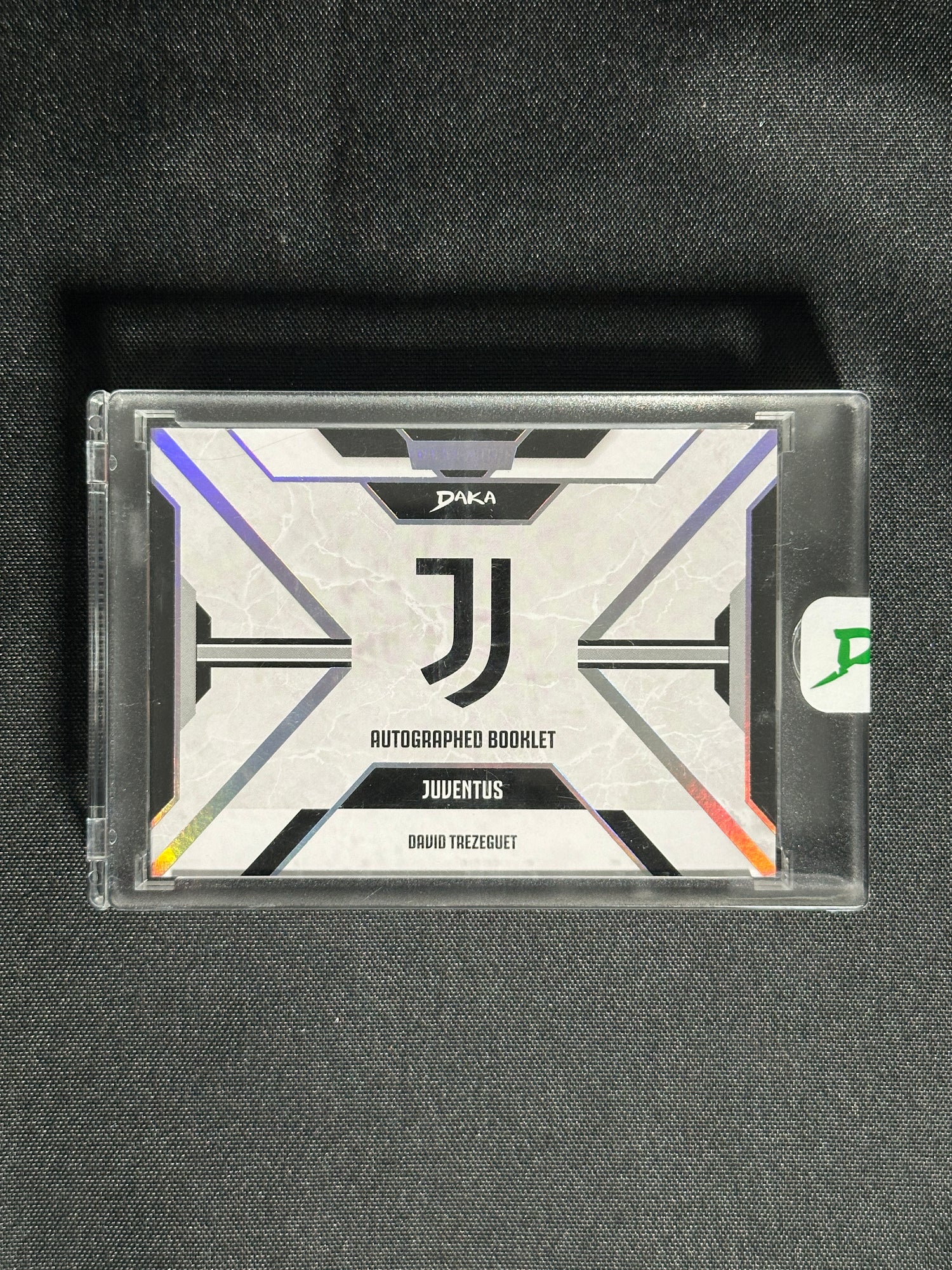 David Trezeguet Autograph Booklet 32/50 - DAKA Juventus 2024/25