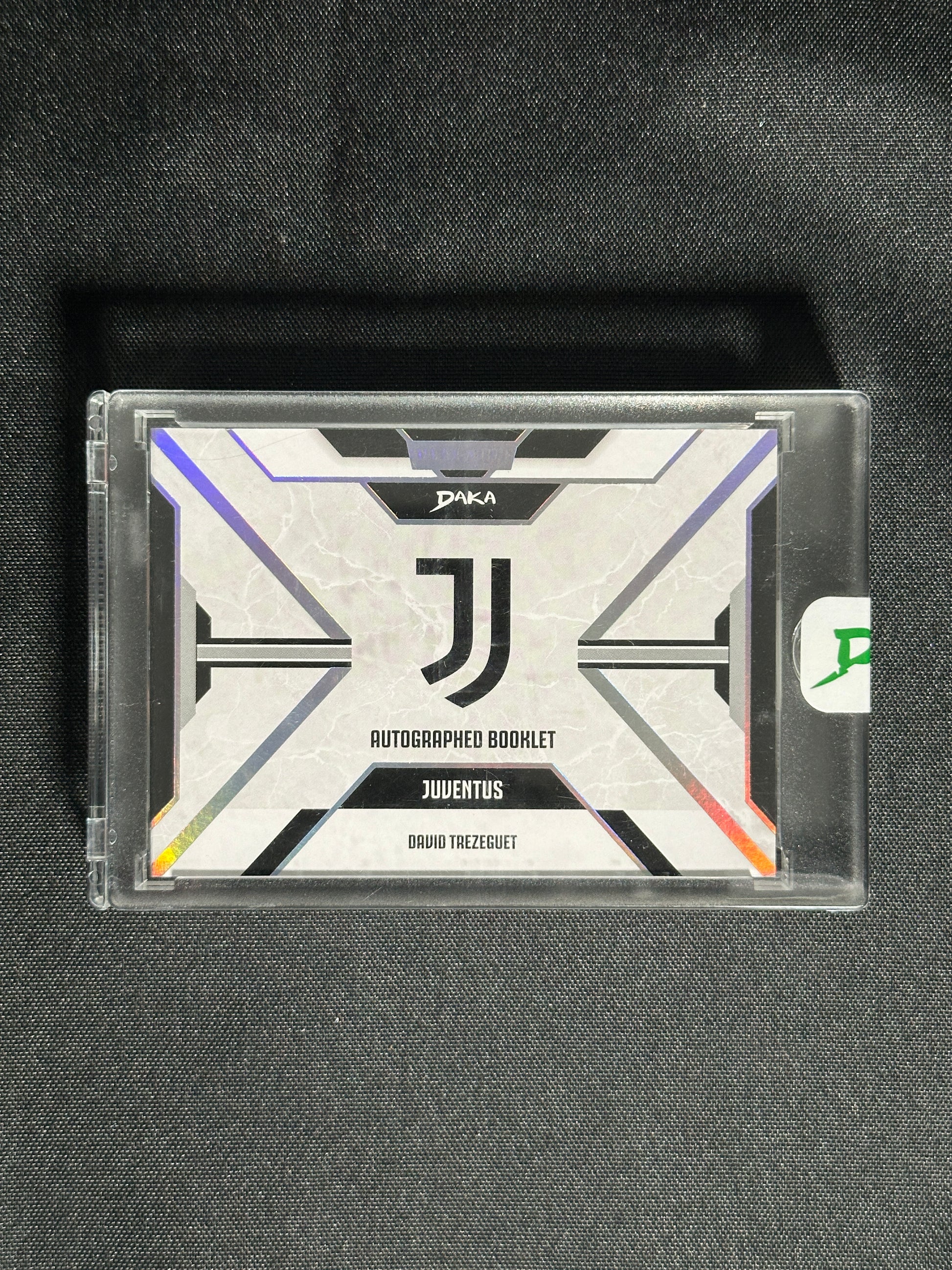 David Trezeguet Autograph Booklet 32/50 - DAKA Juventus 2024/25