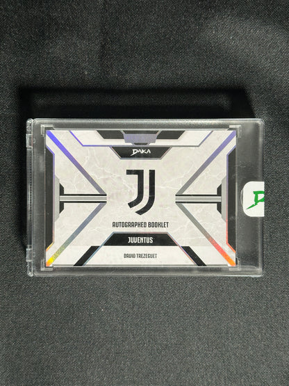 David Trezeguet Autograph Booklet 32/50 - DAKA Juventus 2024/25