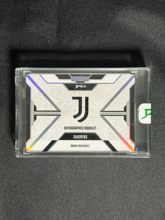David Trezeguet Autograph Booklet 32/50 - DAKA Juventus 2024/25