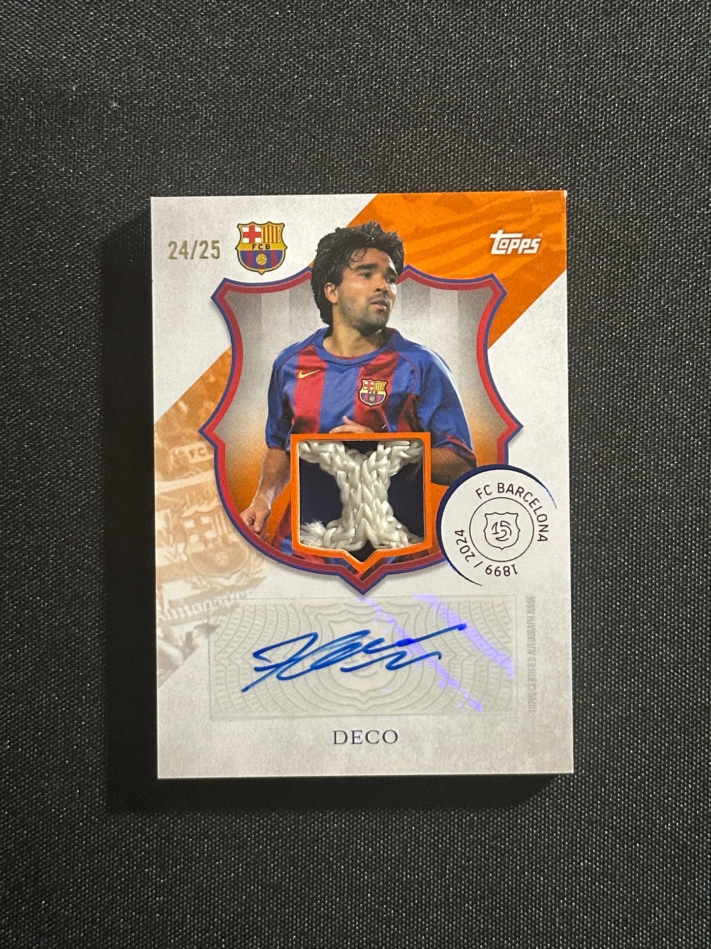 Deco Autograph 24/25 - Topps Barcelona 125
