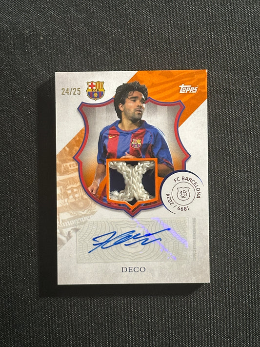 Deco Autograph 24/25 - Topps Barcelona 125