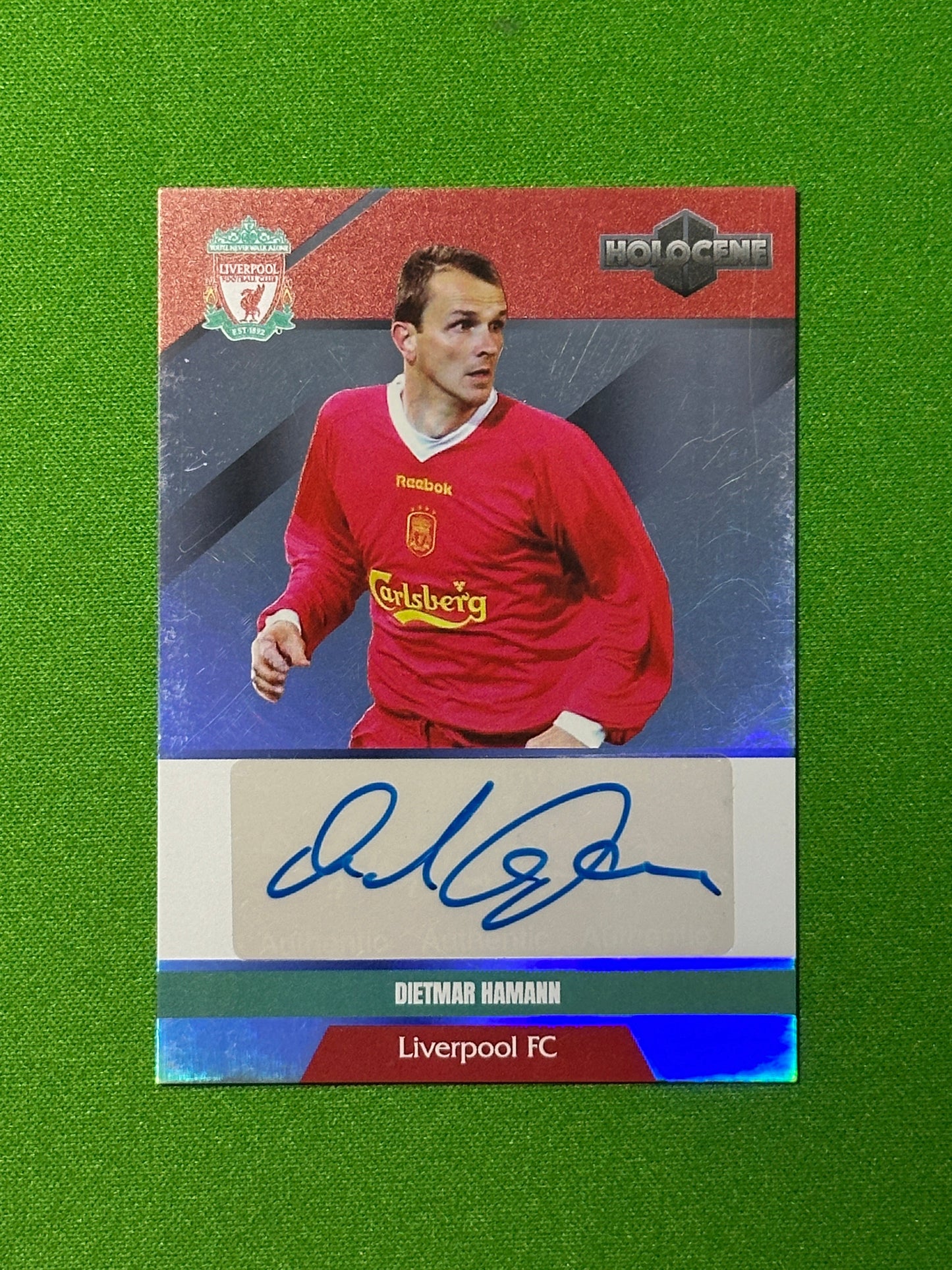 Dietmar Hamann Autograph 20/49 - DAKA Liverpool Holocene 2022-23