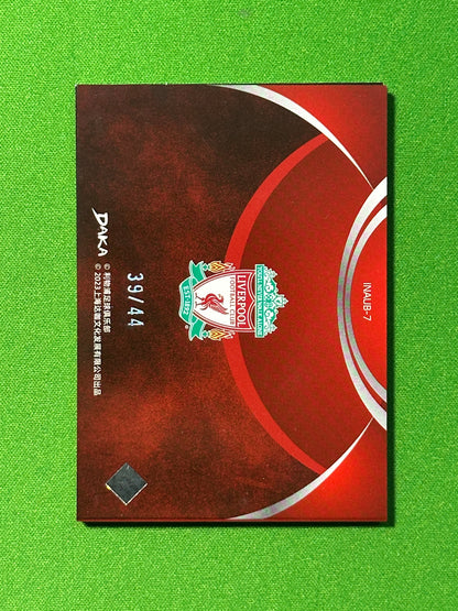 Dietmar Hamann Inscription Booklet Autograph 39/44 - DAKA Liverpool Ineffable 2022-23
