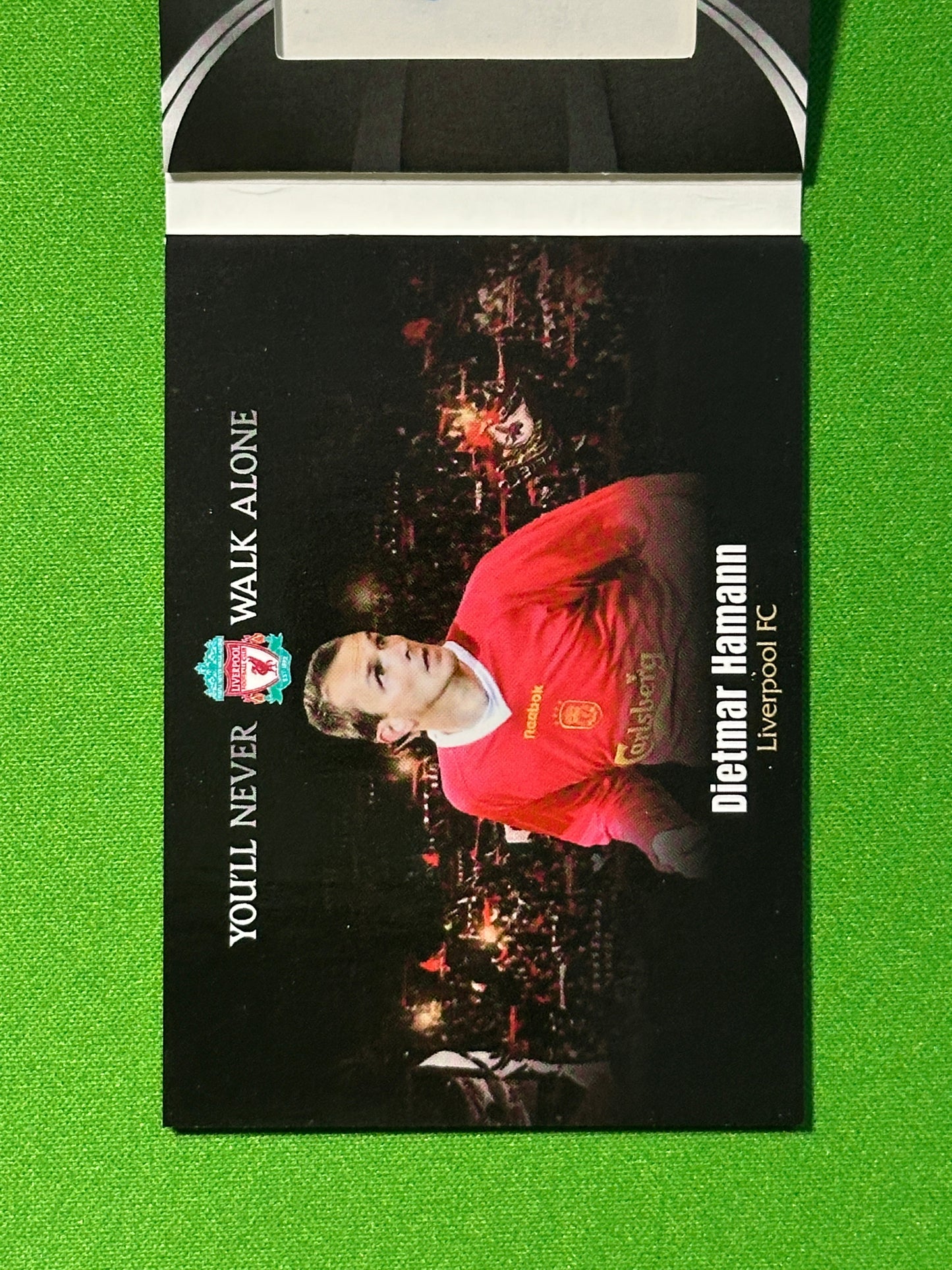 Dietmar Hamann Inscription Booklet Autograph 39/44 - DAKA Liverpool Ineffable 2022-23