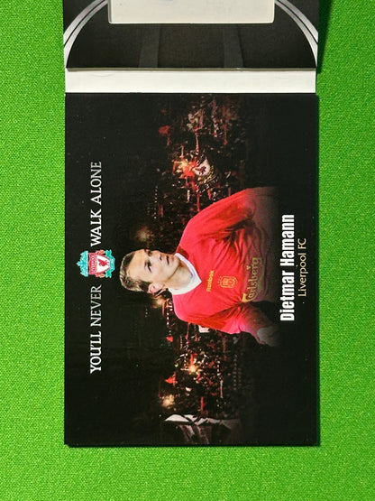 Dietmar Hamann Inscription Booklet Autograph 39/44 - DAKA Liverpool Ineffable 2022-23