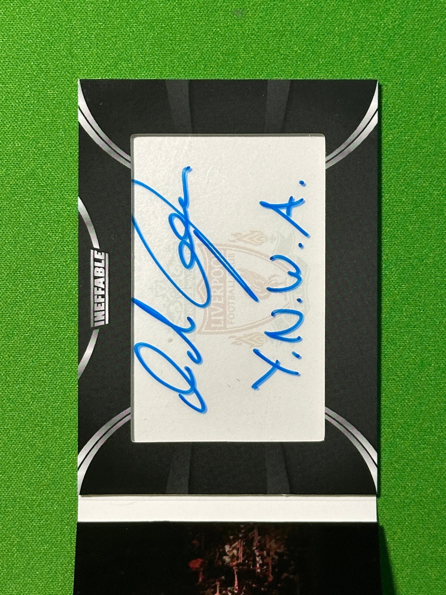 Dietmar Hamann Inscription Booklet Autograph 39/44 - DAKA Liverpool Ineffable 2022-23