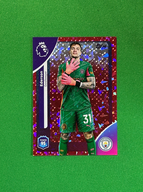 Ederson Numbered Parallel 3/5 - Topps Premier League 2026