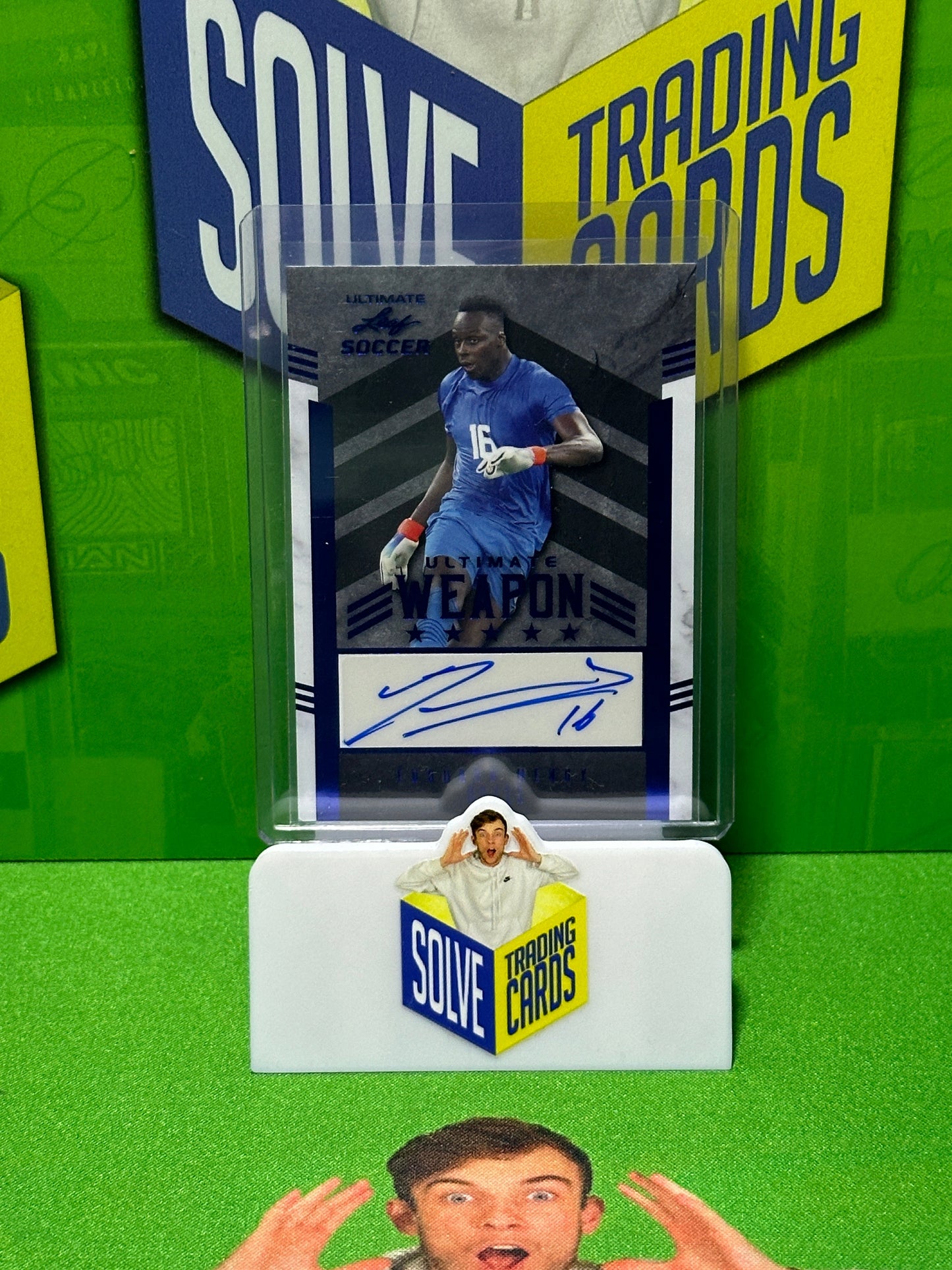 Edouard-Mendy-Autograph-09-11-Leaf-Ultimate-Soccer-2022