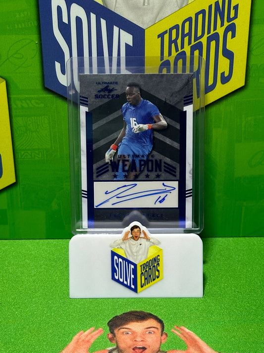 Edouard-Mendy-Autograph-09-11-Leaf-Ultimate-Soccer-2022