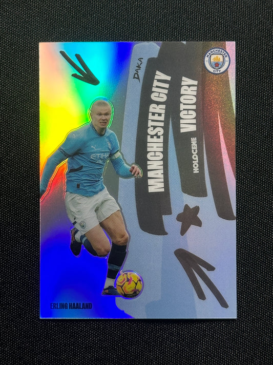 Erling Haaland Numbered Parallel 23/35 - Daka Manchester City One & Two 2024/25