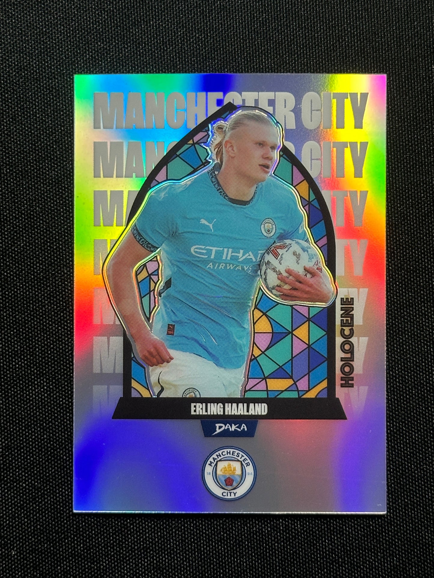 Erling Haaland Numbered Parallel 28/45 - Daka Manchester City One & Two 2024/25