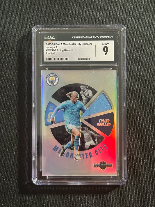 Erling Haaland Patch 49/50 CGC9 - DAKA Manchester City 2024/25