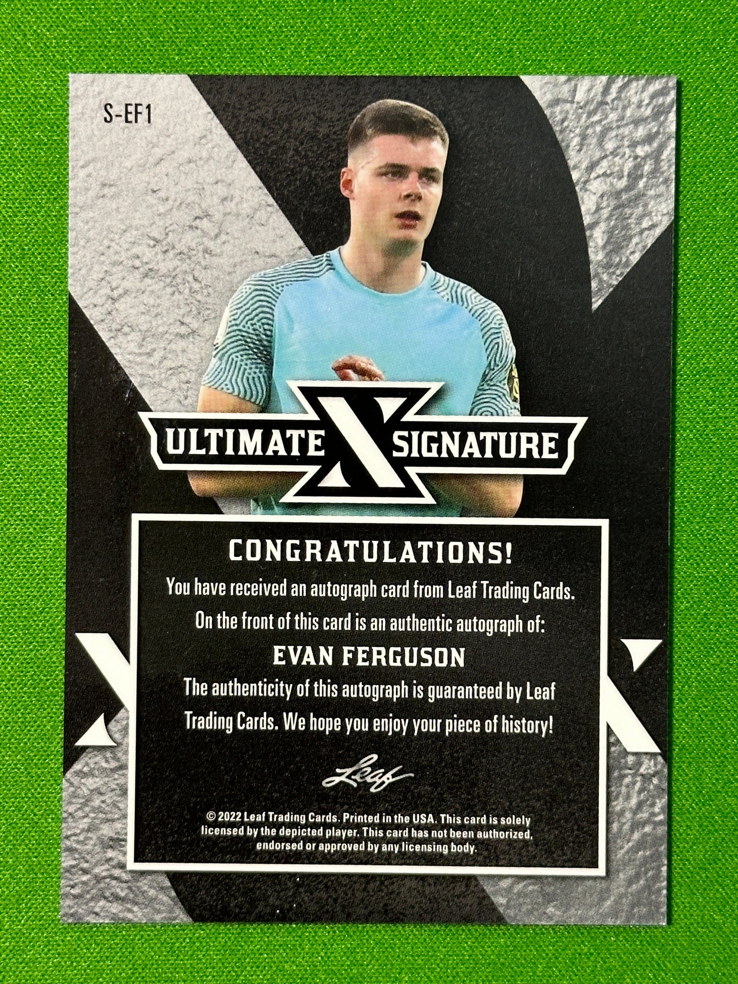 Evan-Ferguson-Autograph-5-6-Leaf-Ultimate-Soccer-20223