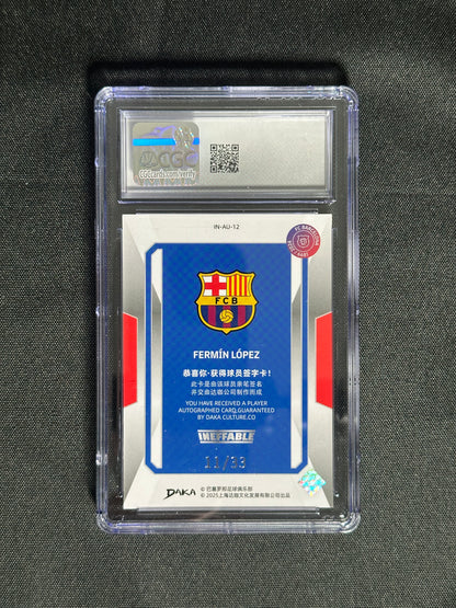 Fermin Lopez Autograph 11/33 - DAKA Barcelona 2024/25