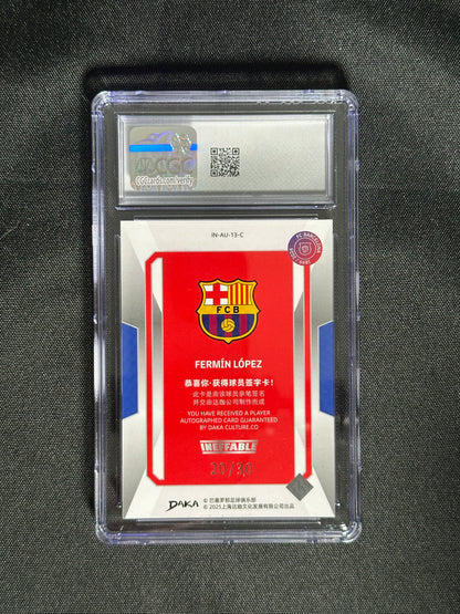 Fermin Lopez Autograph 20/30 - DAKA Barcelona 2024/25