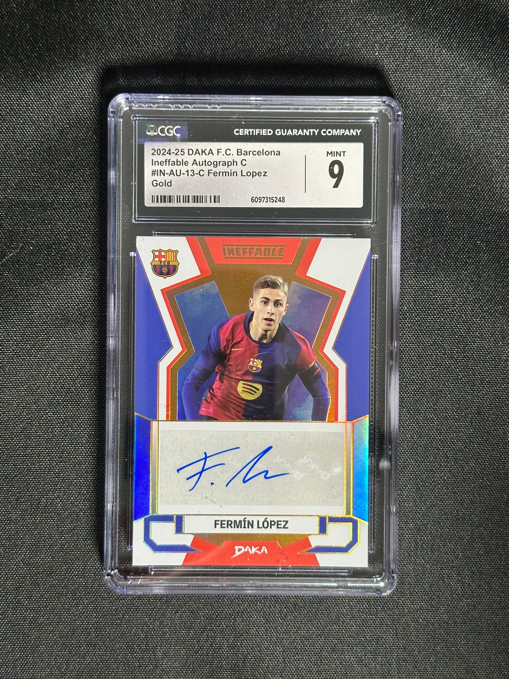 Fermin Lopez Autograph 20/30 - DAKA Barcelona 2024/25