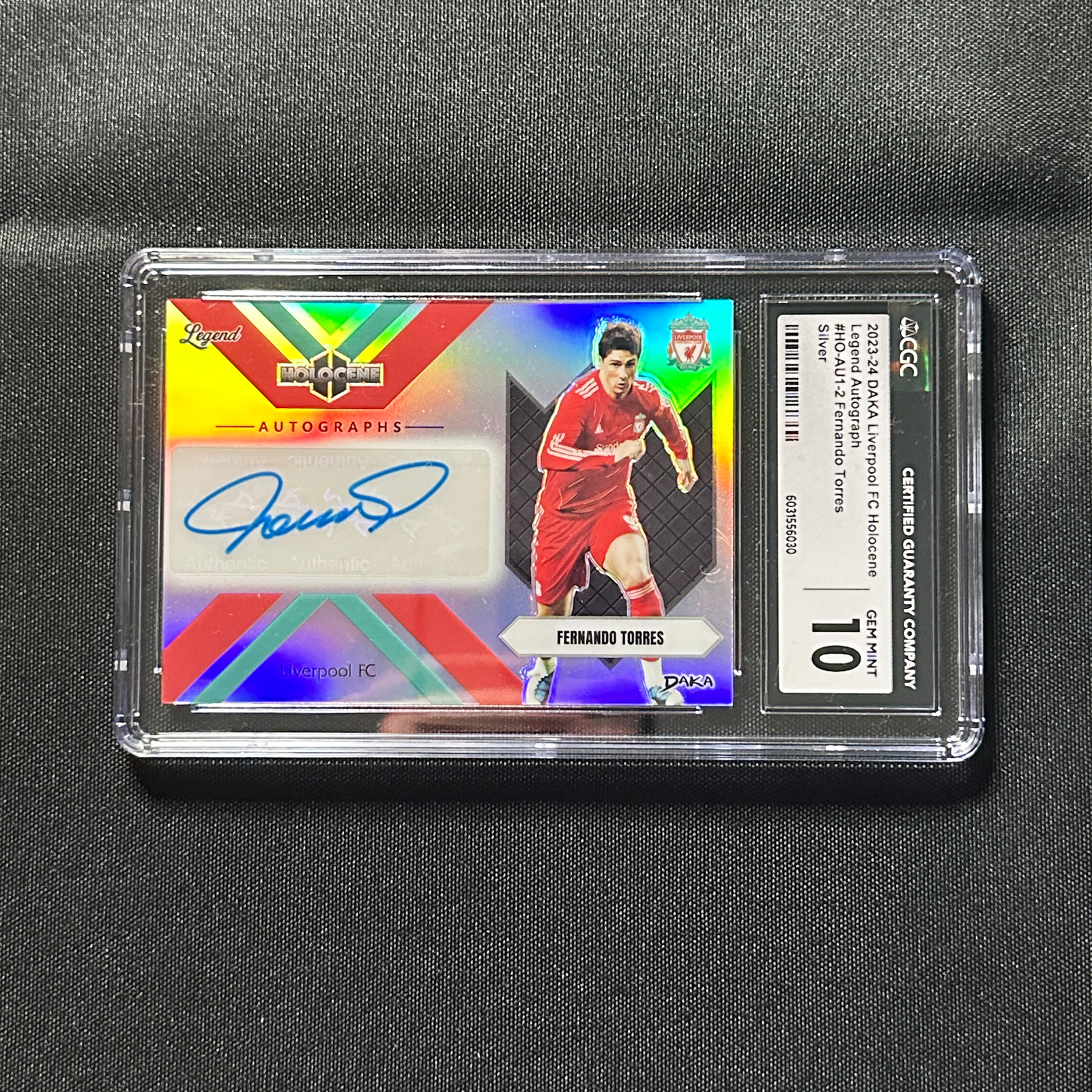 Fernando Torres Autograph