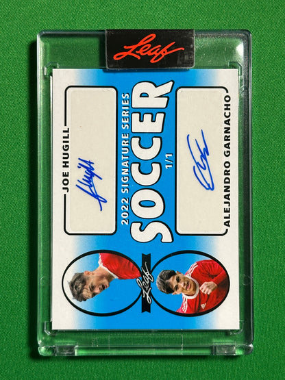 Garnacho & Hugill 1/1 One of One - Leaf Signature Series 2022 Front