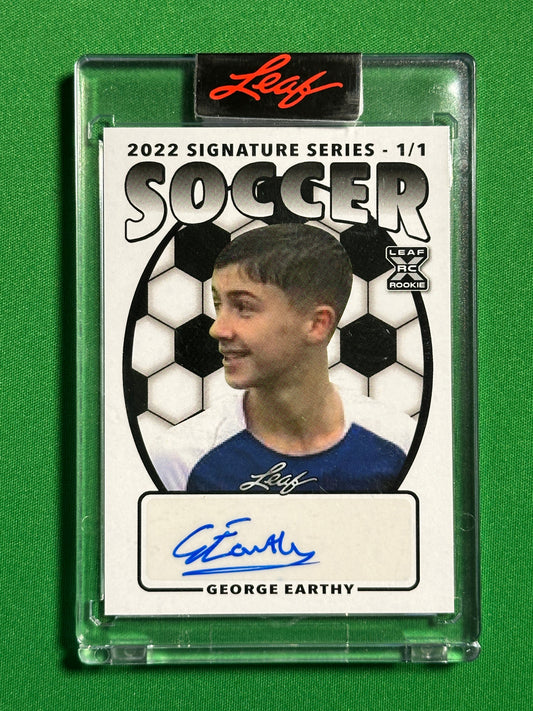 George Earthy 1/1 One of One - Leaf Signature Series 2022 Front