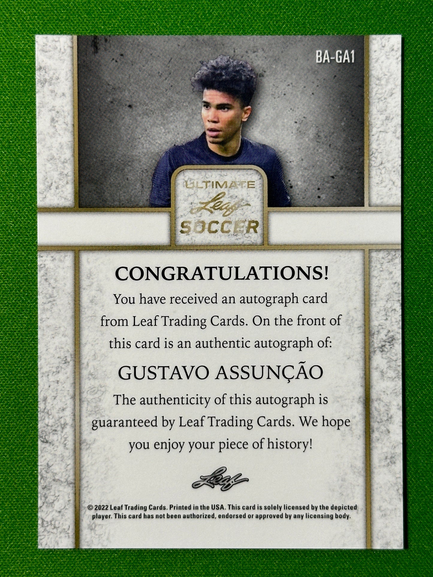 Gustavo-Assuncao-Autograph-13-18-Leaf-Ultimate-Soccer-20223