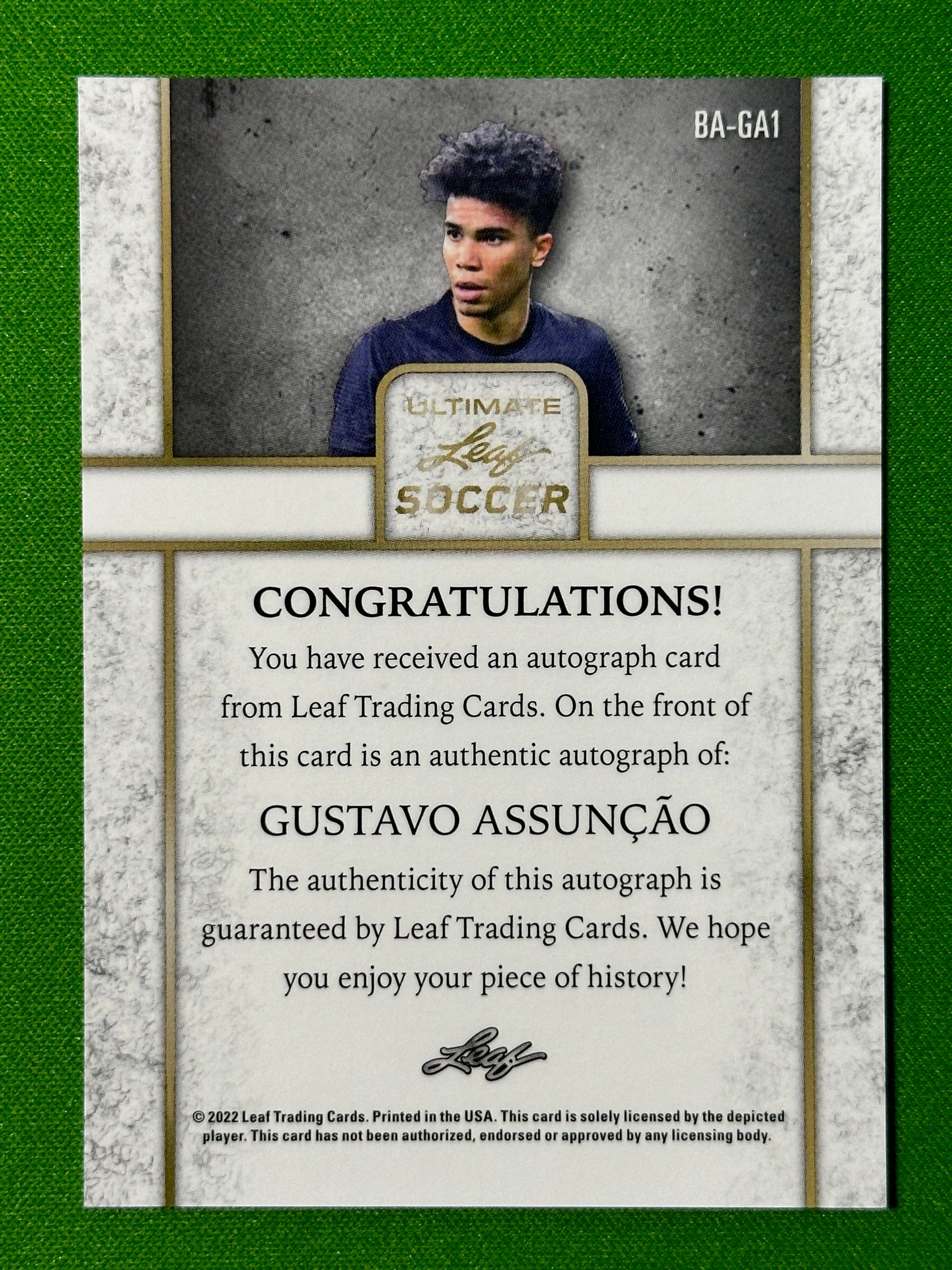 Gustavo-Assuncao-Autograph-13-18-Leaf-Ultimate-Soccer-20223