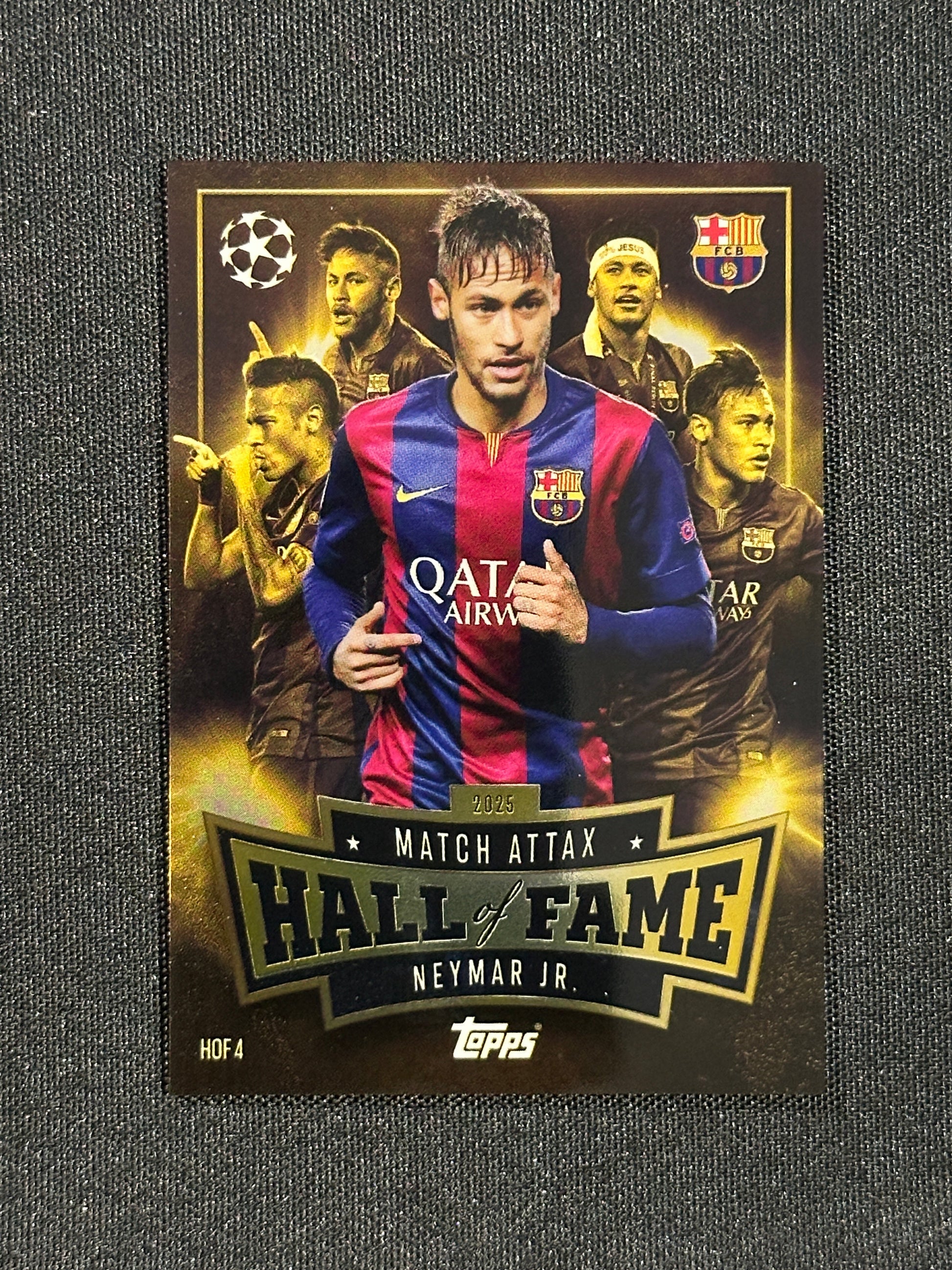 HOF 4 Neymar Jr. Barcelona Hall of Fame - Topps Match Attax 2025/26