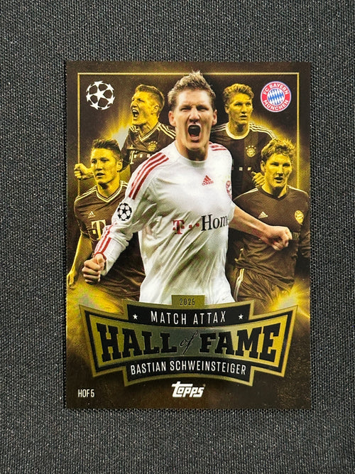 HOF 5 Bastian Schweinsteiger Bayern München Hall of Fame - Topps Match Attax 2025/26