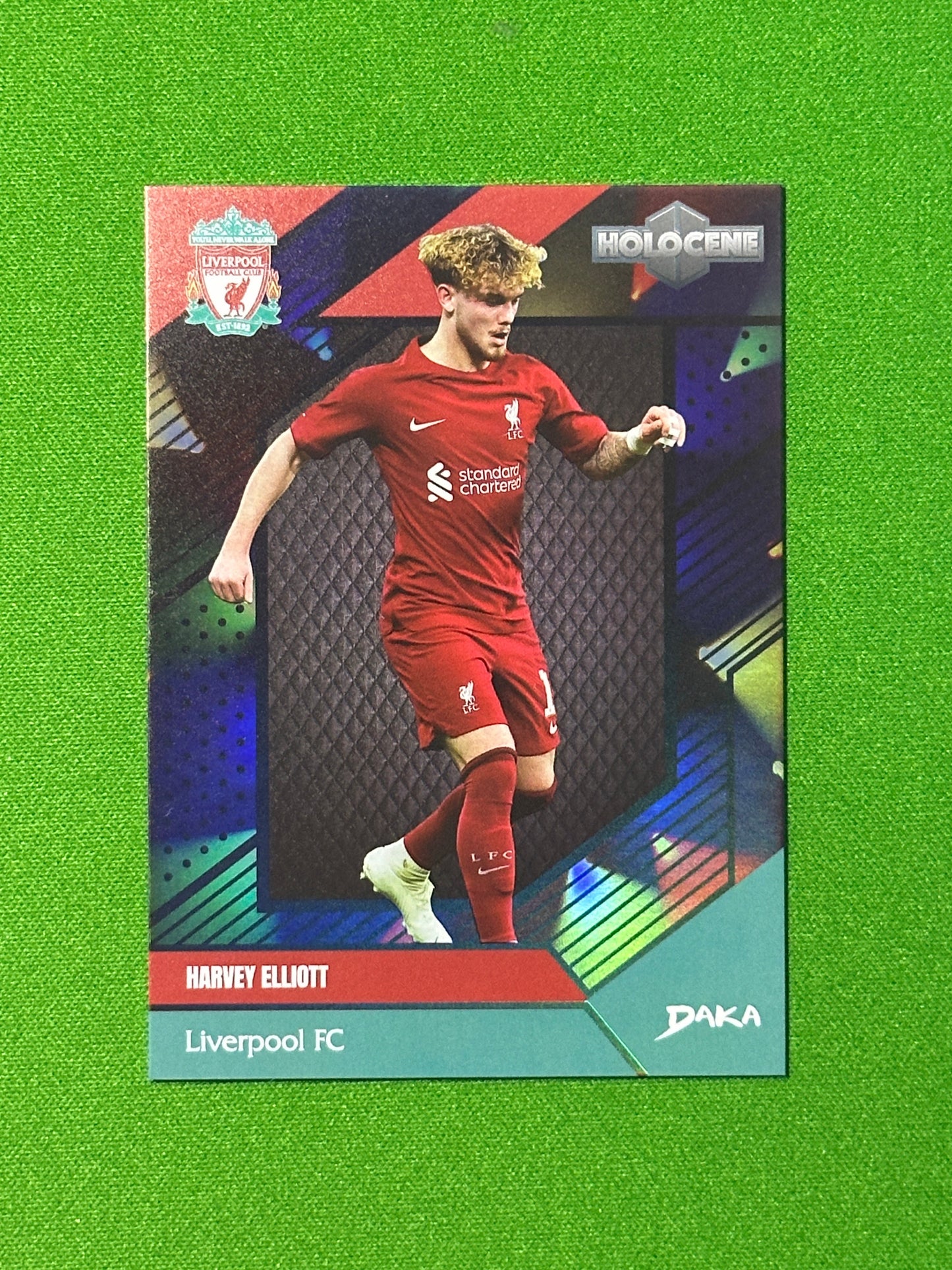 Harvey Elliott One of One 1/1 - DAKA Liverpool Holocene 2023-24