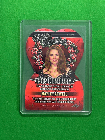 Hayley Atwell Autograph 1/1 - Leaf Pop Century 2025