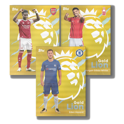 Topps Premier League 2026 Super Tin #3 – 50 Cards + 3 Hall-of-Fame LEs