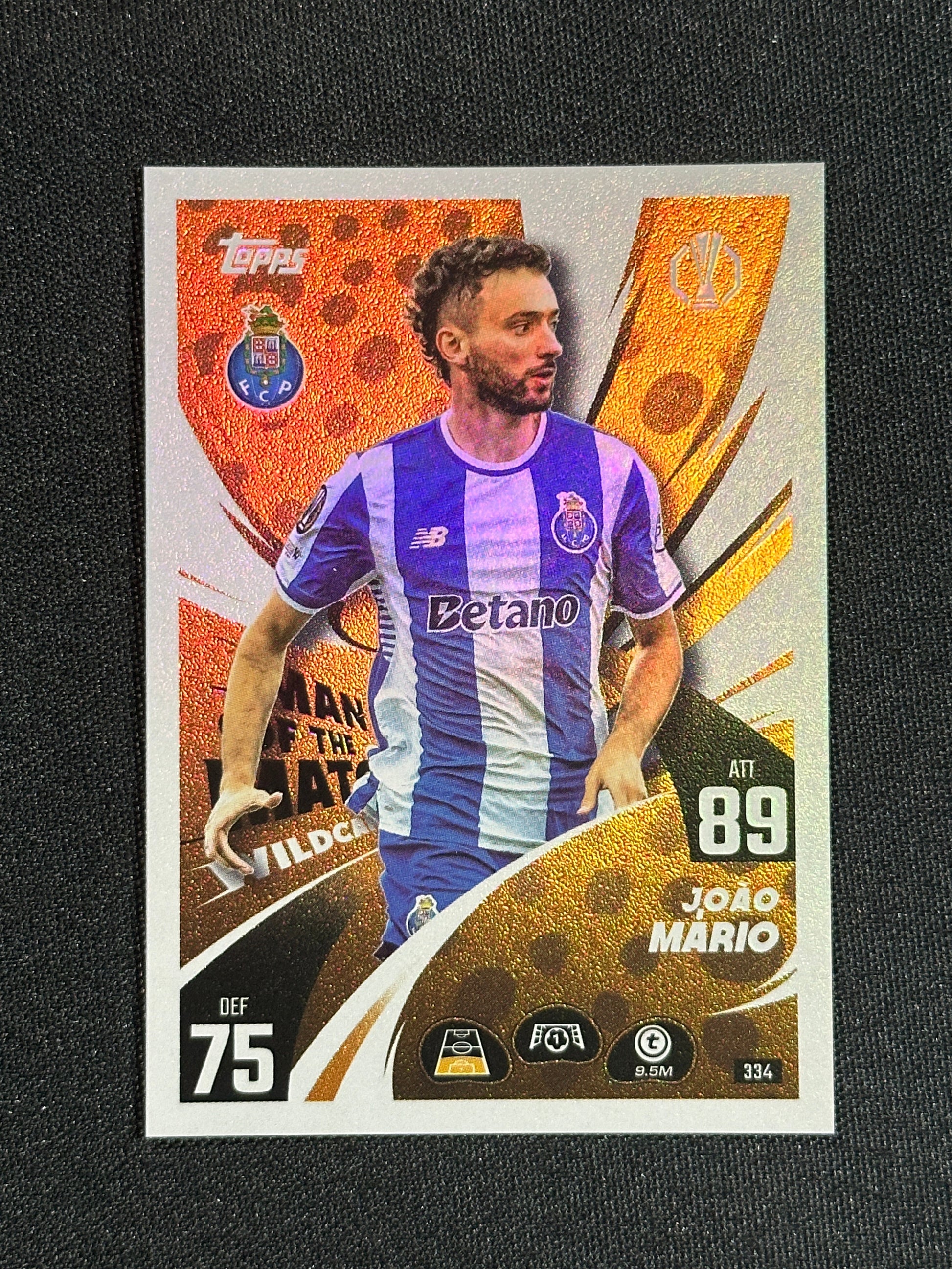 334 João Mário FC Porto Base - Topps Match Attax 2025/26